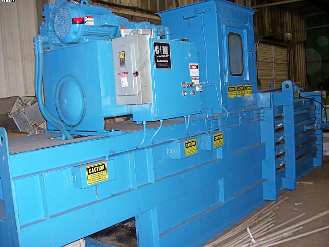 C+M Horizontal Baler, Model 3430 7256,